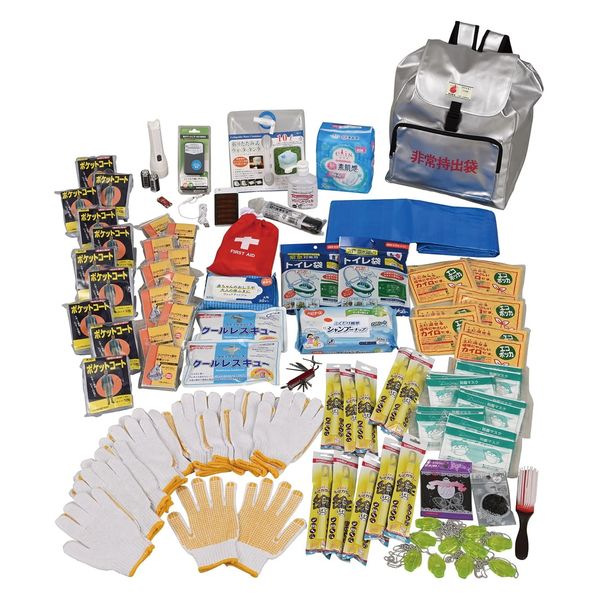 大明企画 非常持出セット(事務室用) 25452200 3330515(10ニンヨウ) 1箱（直送品）