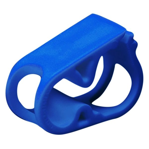 大阪ケミカル カラーチューブクランプS(PP製) 24348600 青 340TS(4MMヨウ)10コイリ 1箱(10入)（直送品）