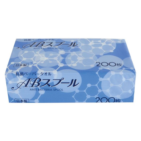 太洋紙業 抗菌ペーパータオル ABスプール 24481500 6272(200マイX30フクロ) 1箱(200枚x30袋)（直送品）