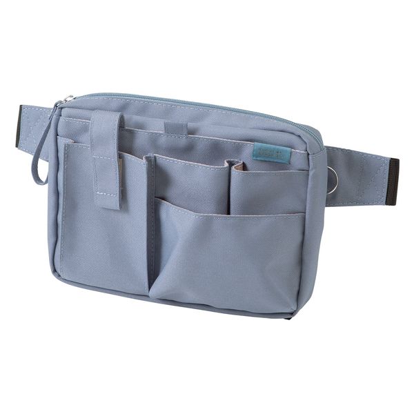 クツワ 文具エプロンバッグ マチ付 25740903 BE020BL(ブルー) 1個（直送品）