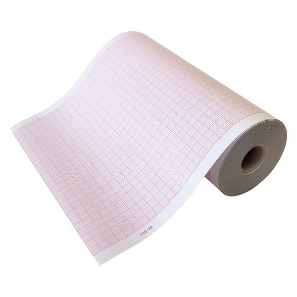 ちばら 心電図用記録紙(ロール)表巻き 25597500 CP-145N(20カン) 1箱(20巻)（直送品）