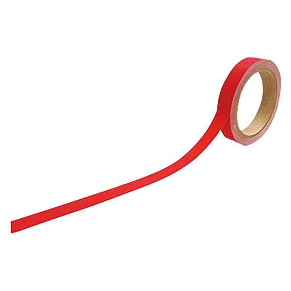 MTセキュリティジャパン 記入ができる封印用セキュリティテープ 非転写 25550902 MT-K2015R(NT)ヒテンシャアカ 1巻（直送品）