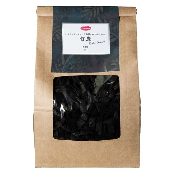 園芸用品】 サンアンドホープ クラフト 竹炭 1L 1袋（1L入