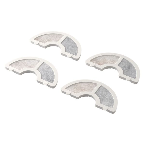 交換用軟水化フィルター 【自動給水器 PET-WD02シリーズ 専用フィルター】 4枚入り PET-WD02FT4 エレコム 1個（直送品）