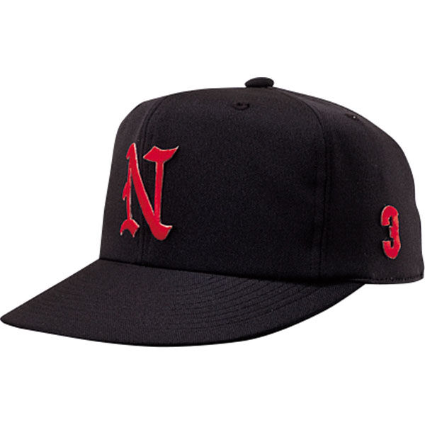 NATIONAL HAT(ナショナルハット) 【男女兼用・ジュニア】野球帽子 オールニット LL 黒 N7522 1セット（2個）（直送品）