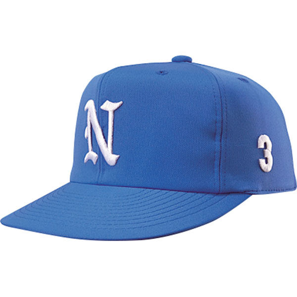 NATIONAL HAT(ナショナルハット) 【男女兼用・ジュニア】野球帽子 オールニット SS ブルー N7522 1セット（2個）（直送品）