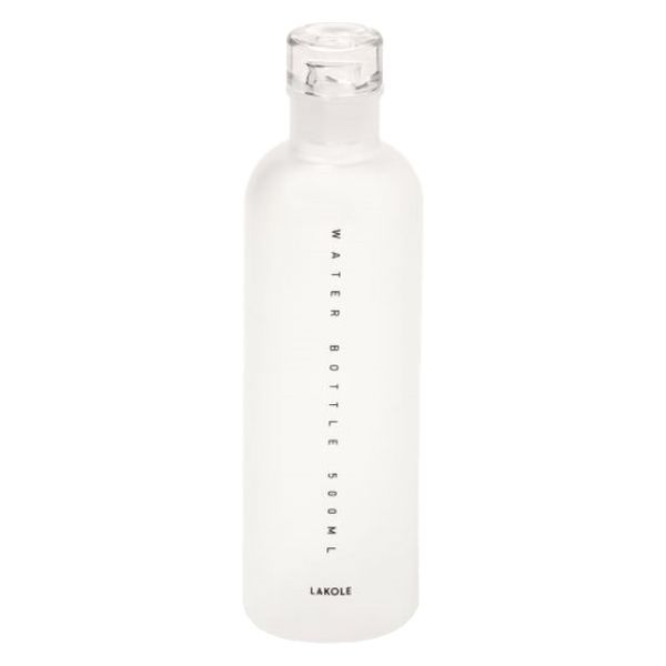 ウォーターボトル（500ml） ホワイト LAKOLE/ラコレ - アスクル