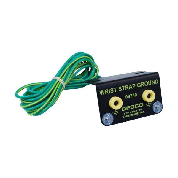 DESCO JAPAN 作業台用リストストラップジャック端子 09740 1個 62-1630-87（直送品）