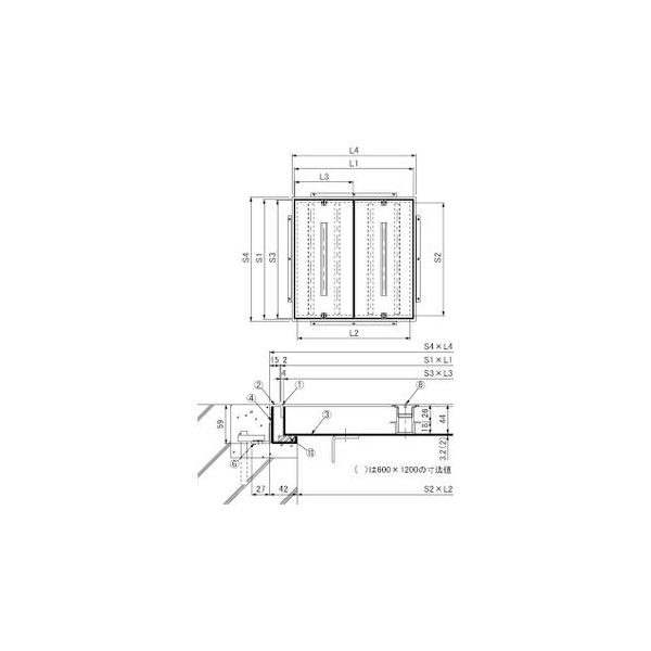 第一機材 大口径マシンハッチ BHー8SーN BH-8S-N1000X1000カイヘイグツキ 1台（直送品） 108,488円