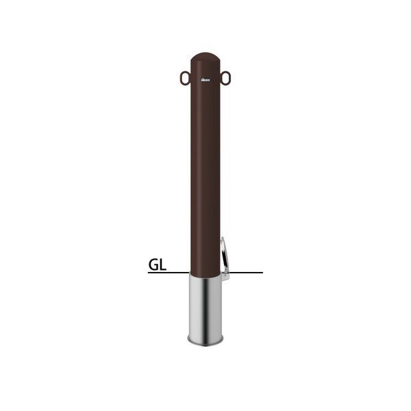 サンポール ピラー スチール製 FPA-12SF-F11(C) 1本（直送品）