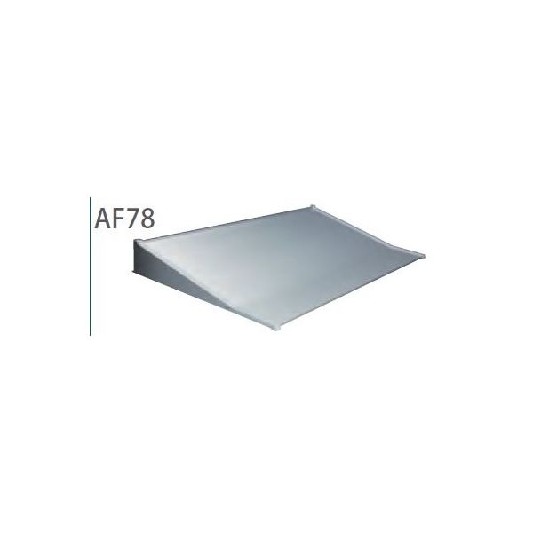 アルフィン 霧除けひさし(小ひさし)シリーズ AF78 本体出幅450 本体幅4900 ステンカラー 0784900tma 1台（直送品）