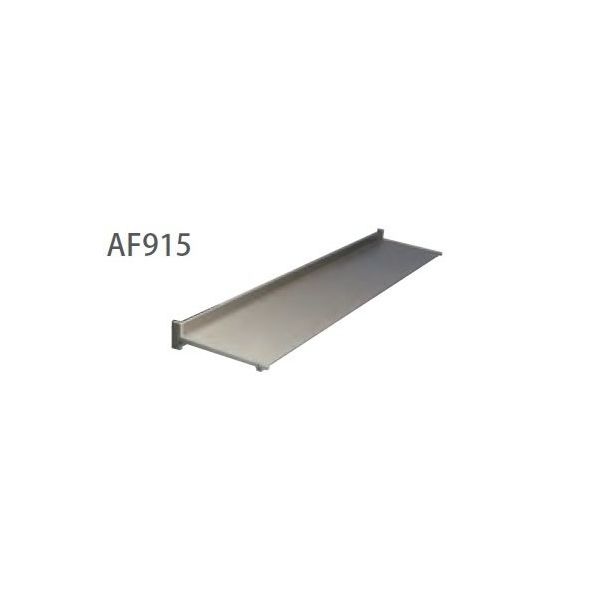 アルフィン 霧除けひさし(小ひさし)シリーズ AF915 本体出幅150 本体幅7800 シルバー 9157800sta 1台（直送品）
