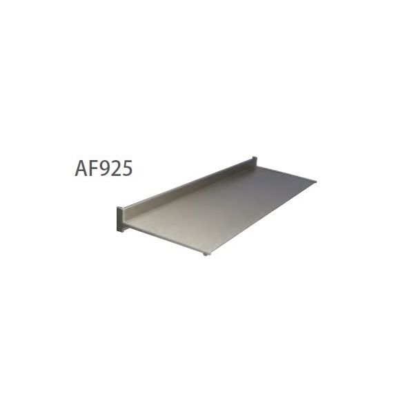 アルフィン 霧除けひさし(小ひさし)シリーズ AF925 本体出幅250 本体幅700 シルバー 925700sra 1台（直送品）