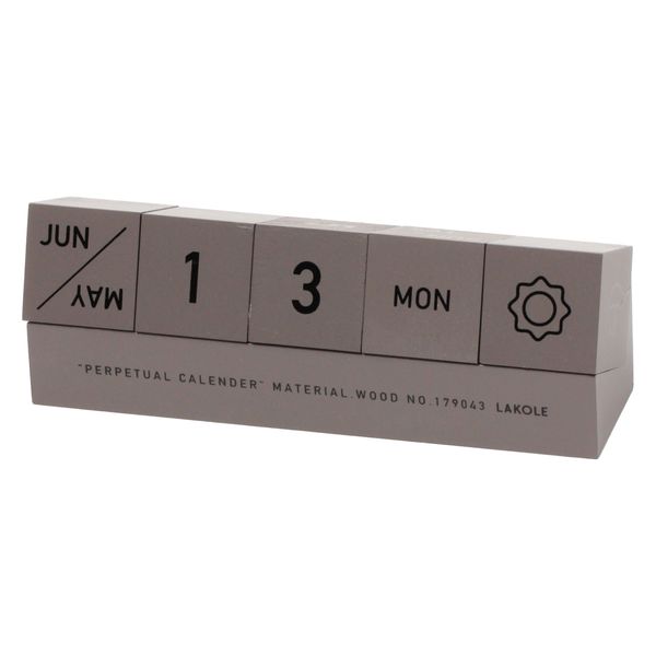 マニー　木製カレンダーなど Amazon | VORCOOL 木製カレンダー 卓上カレンダー 木製 万年