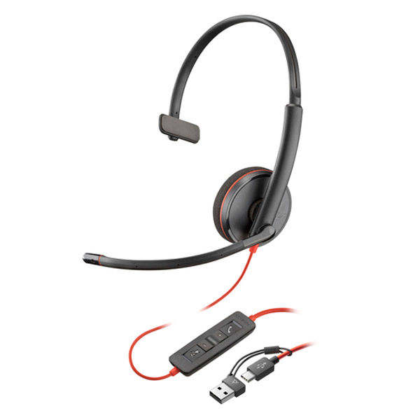 新品未開封】Plantronics M70 レアカラー白黒ヘッドセット