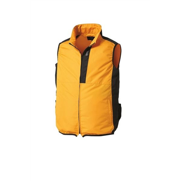 空調服 ベスト イエロー×グレー 18Vファンバッテリーセット L KU92250-Y50-L-SK23011K5 1SET(直送品)