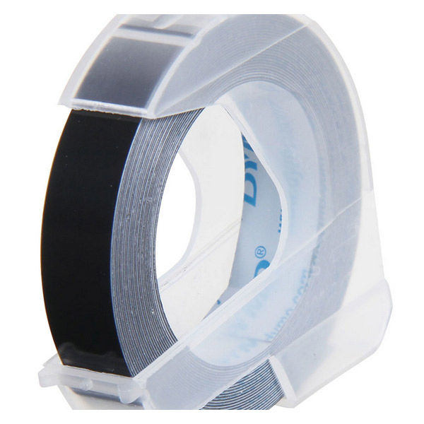 ジット DYMOグロッシーテープ 9mm×3m ブラック セリースパック ジット DYMOグロッシーテープ 9mm×3m ブラック セリースパック