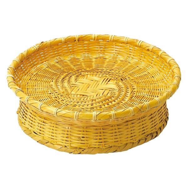 ヤマコー 晒竹 高台編み蕎麦ざる 11246 1個（直送品） - アスクル