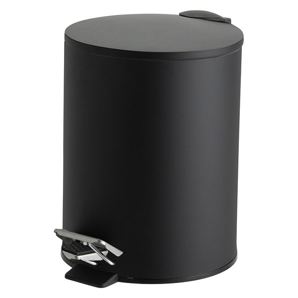 テラモト ペダルボックス（静音タイプ） 5L ブラック DS2387057 1個（直送品）