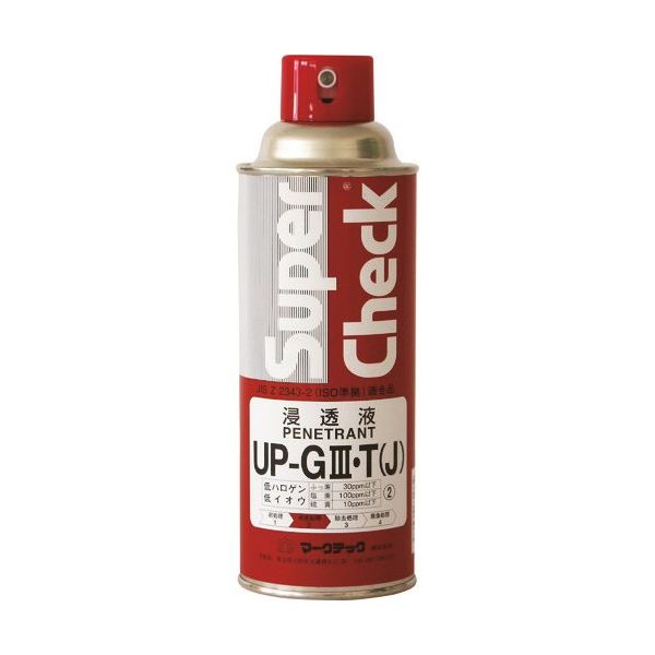 マークテック MARKTEC スーパーチェック 浸透液 UPーG3・T(J) 450型 C001-0011025 1本 153-3429（直送品）