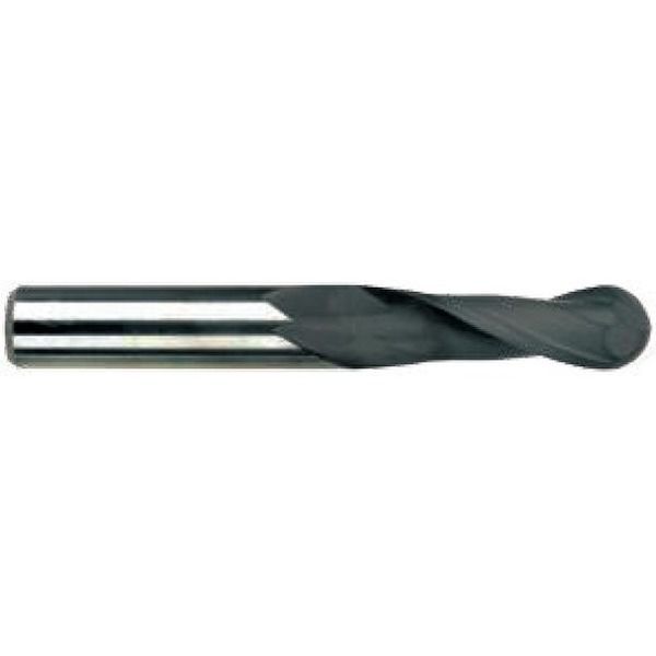 WIDIN ダイヤモンドコート超硬ボールエンドミル 2枚刃 30°ねじれ R1 有効長16mm φ2 G0200816 1本（直送品）