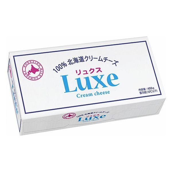 冷蔵] 北海道乳業 Luxe 400g×3箱 4976750572417 1セット(3箱