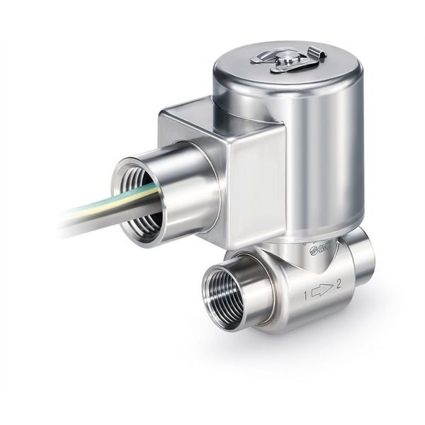 SMC 2ポートソレノイドバルブ HF3-JSX21-SN703N-5DS-D-B 1P（直送品）