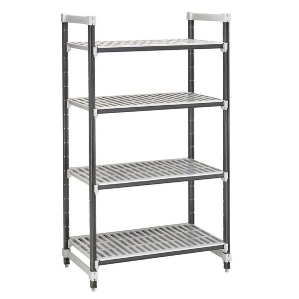CAMBRO EXシェルフ(ベンチ4段) EXU187264V4 1台(直送品)