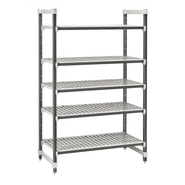 CAMBRO EXシェルフ(ベンチ5段) EXU183664V5 1台(直送品)