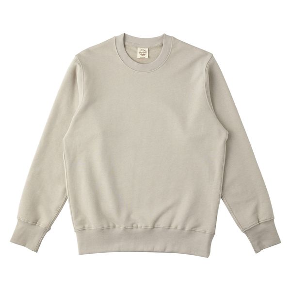 ORGABITS オーガニックコットンクルーネックスウェット 長袖