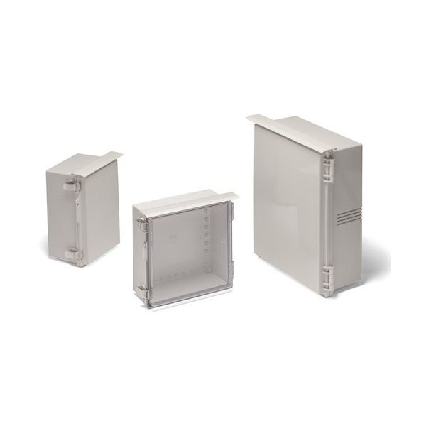 タカチ電機工業 タカチ プラボックス 屋外ルーフ付 BCARシリーズ BCAR203018TN 1台 466-2433（直送品）