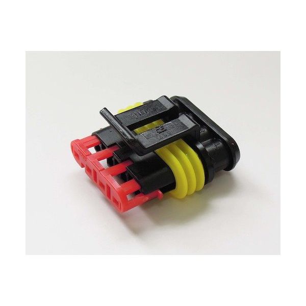 JTC ハウジング4極F(メス端子用) 44.23680/0 1個 507-3682（直送品）