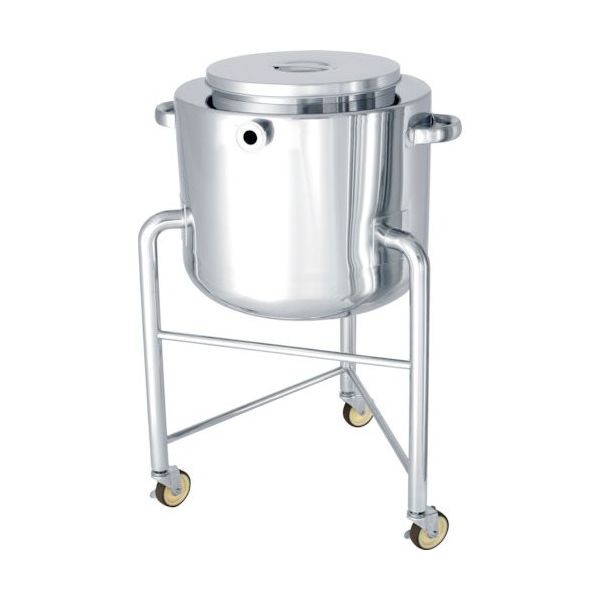 MONOVATE 鏡板型耐圧ジャケット汎用容器 断熱槽・脚付 35L DT-ST-TJJ-L-36 1個 364-2717（直送品）