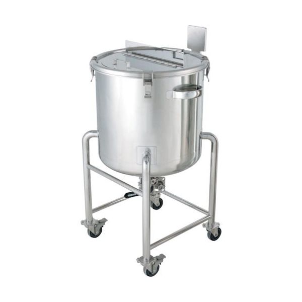 MONOVATE カクハン機座付鏡板型容器(タンク底ボールバルブ) 45L 2S DTHB-39-2S 1個 363-9594(直送品)