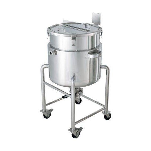 MONOVATE 撹拌機座付鏡板型ジャケット容器(タンク底ボールバルブ) 60L 1.5S DTHB-J-43-1.5S 1個（直送品）