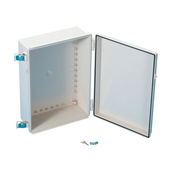 タカチ電機工業 タカチ BCPK型防水・防塵鍵付開閉式ポリカーボネートプラボックス BCPK172210S 1台 531-8455（直送品）