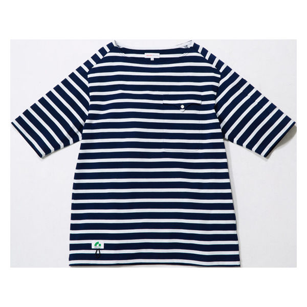 BEAMS DESIGN  半袖Ｔシャツ（胸ポケット） ネイビーＸホワイトＢ LL  B3905-53　1着（直送品）