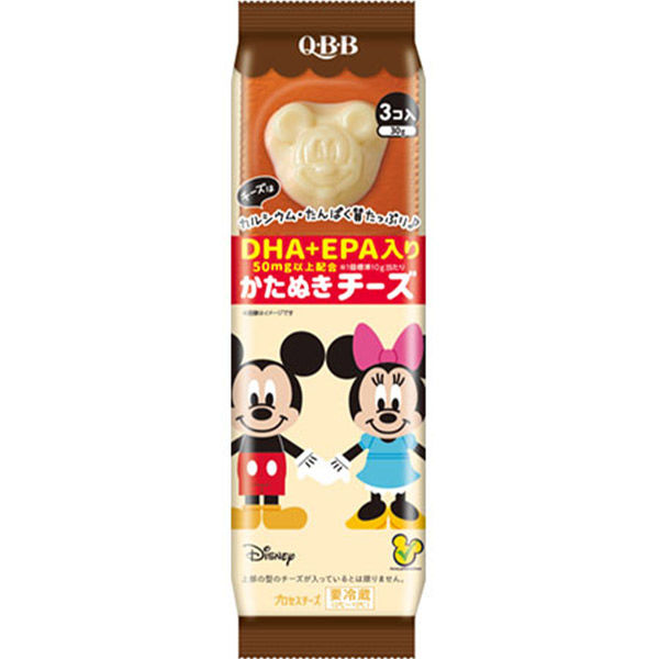 六甲バター [冷蔵]QBB ミッキー&フレンズかたぬきチーズDHA・EPA