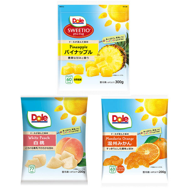日本アクセス [冷凍] Dole 冷凍フルーツ お試し 詰め合わせ セット 9999999999999 1セット(3種計3個)（直送品）