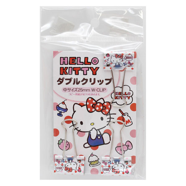 たんぽぽ ハローキティ Wクリップ3P 881082 1セット(12個入)（直送品 