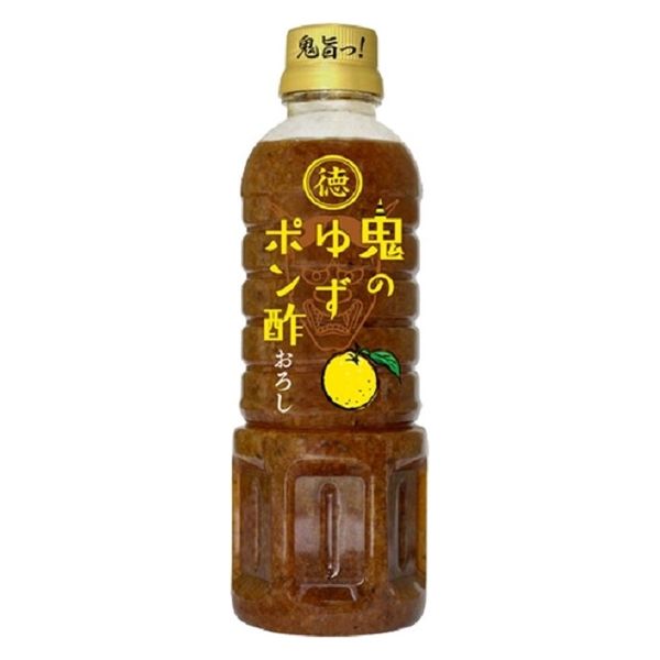 鬼のゆずポン酢おろし 400ml 1個 徳島産業 ぽん酢 ポンズ 柚子 ユズ アスクル