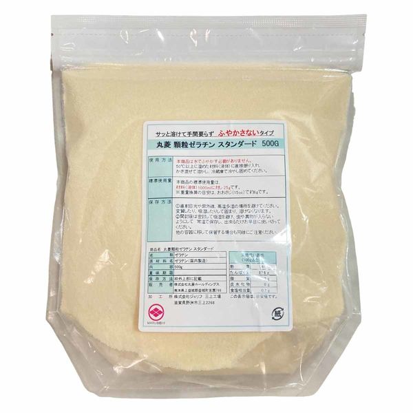 丸菱ホールディングス 顆粒ゼラチンスタンダード500G 0B1399 1袋（直送品）