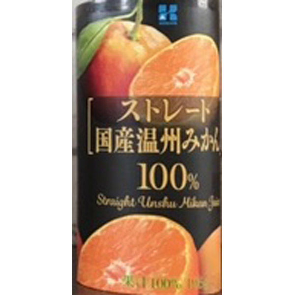 コーシン乳業 カートカンストレート国産温州みかん100% 25305 1