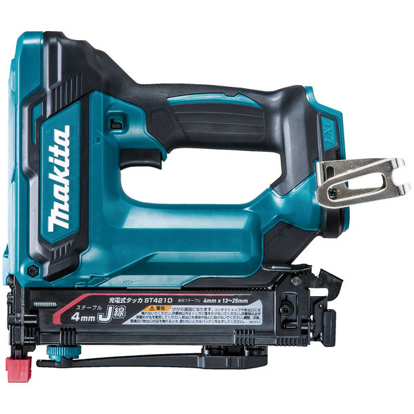 【美品】マキタ(makita) コードレスタッカー ST421DZK ※バッテリ1個付き！※【桶川店】 マキタ マキタ(makita) ST421DZK 充電式タッカー【ステープル4mm