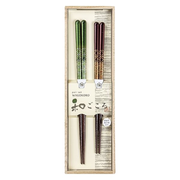 アオバ 桐箱ギフト 峰七宝 2膳組 755627 1組(2膳入)（直送品） 4,910円