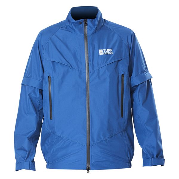 朝日ゴルフ TURF DESIGN レインジャケット TDRW-2370J BL O 1着（直送品） 5,511円