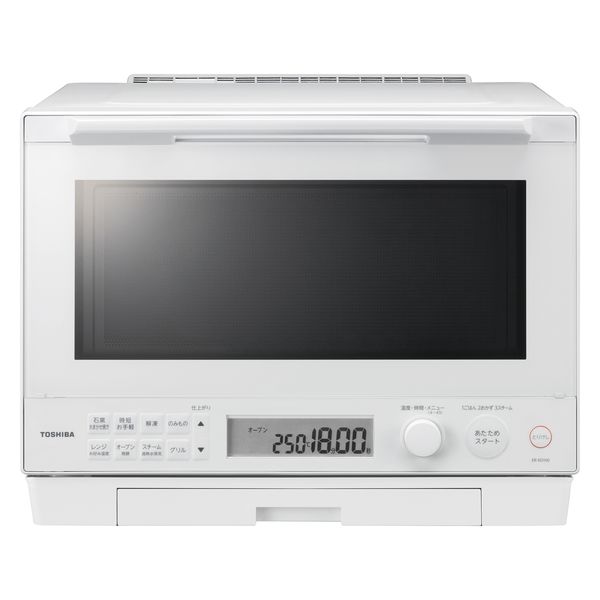 東芝 過熱水蒸気オーブンレンジ 30L 上下ヒーター式 ER-XD100（W） 1台 - アスクル