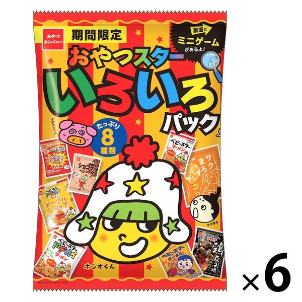 おやつスターいろいろパック 371g 1セット（1袋×6） お菓子