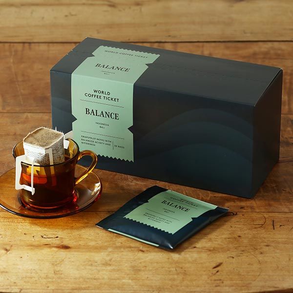 【アウトレット】【ドリップコーヒー】世界のコーヒーチケット バランス 1箱（30袋入） アスクル限定・ロハコ限定 オリジナル