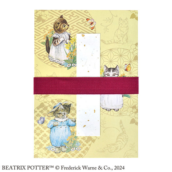 セントレディス ピーターラビット書き置き御朱印帳 Three Kittens ST-TP0026 1セット(2冊入)（直送品）
